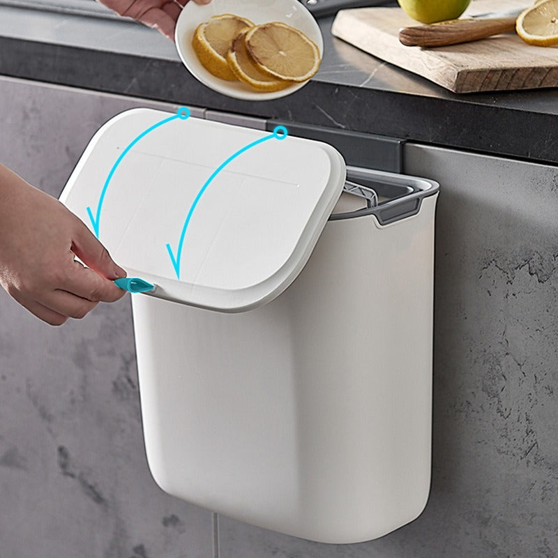 Poubelle Murale Suspendue pour une Cuisine ou Salle de Bain Ordonnée